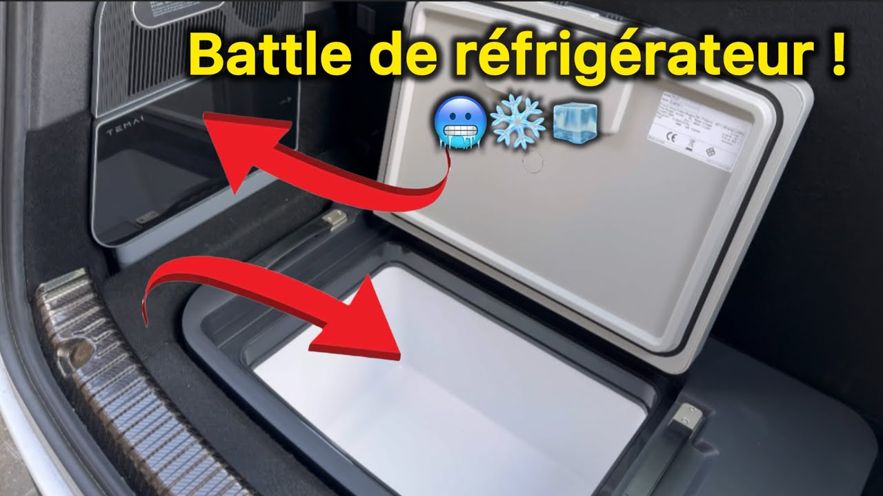 Battle de réfrigérateur pour Tesla Model Y 🥶