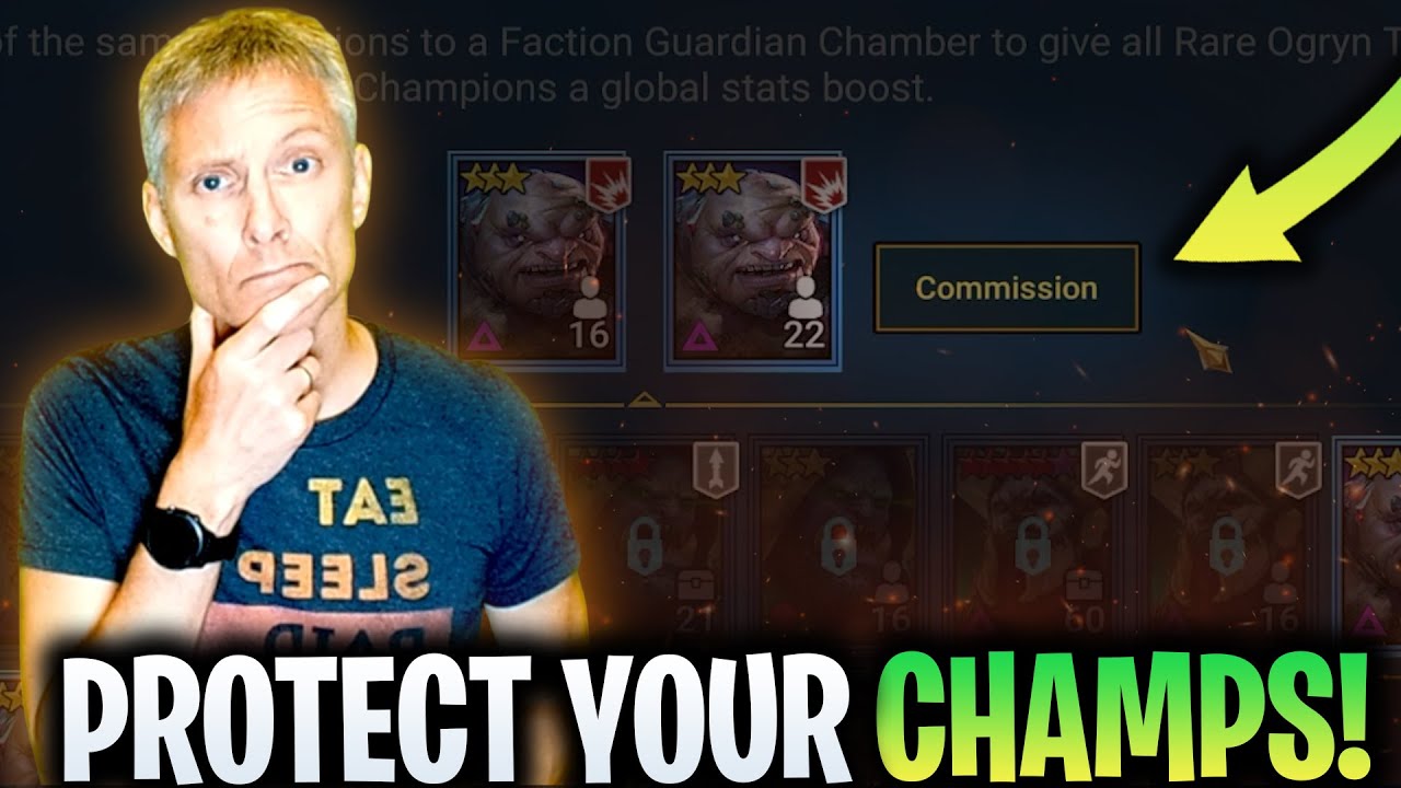 COMMISSION MISTAKES TO AVOID! Don&rsquo;t Burn Your Best Champs! | Raid Shadow Legends Guide