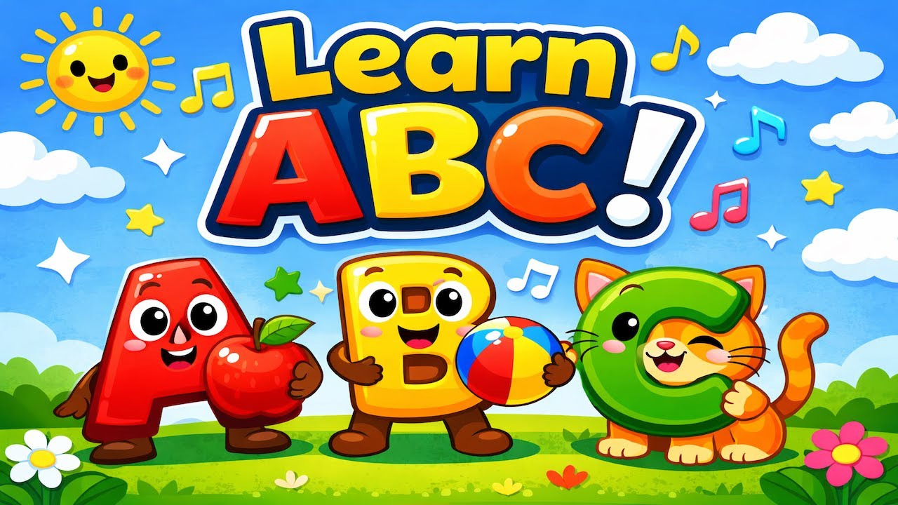ABC Phonics для малышей – Пойте и учитесь от А до Я с помощью веселых песенок!