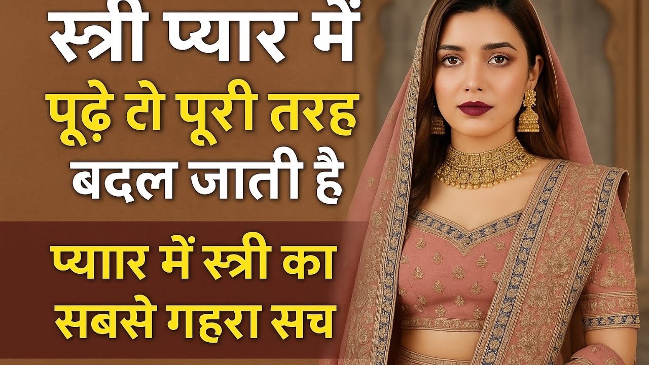स्त्री प्यार में पड़े तो पूरी तरह बदल जाती है | प्यार में स्त्री का सबसे गहरा सच