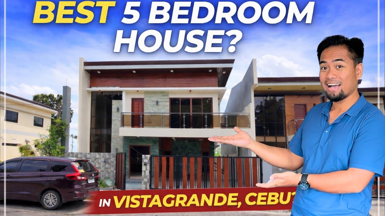 Is This the Best 5 Bedroom House in Vista Grande Cebu? | 170sqm Lot | 6 Bathrooms | Home Tour