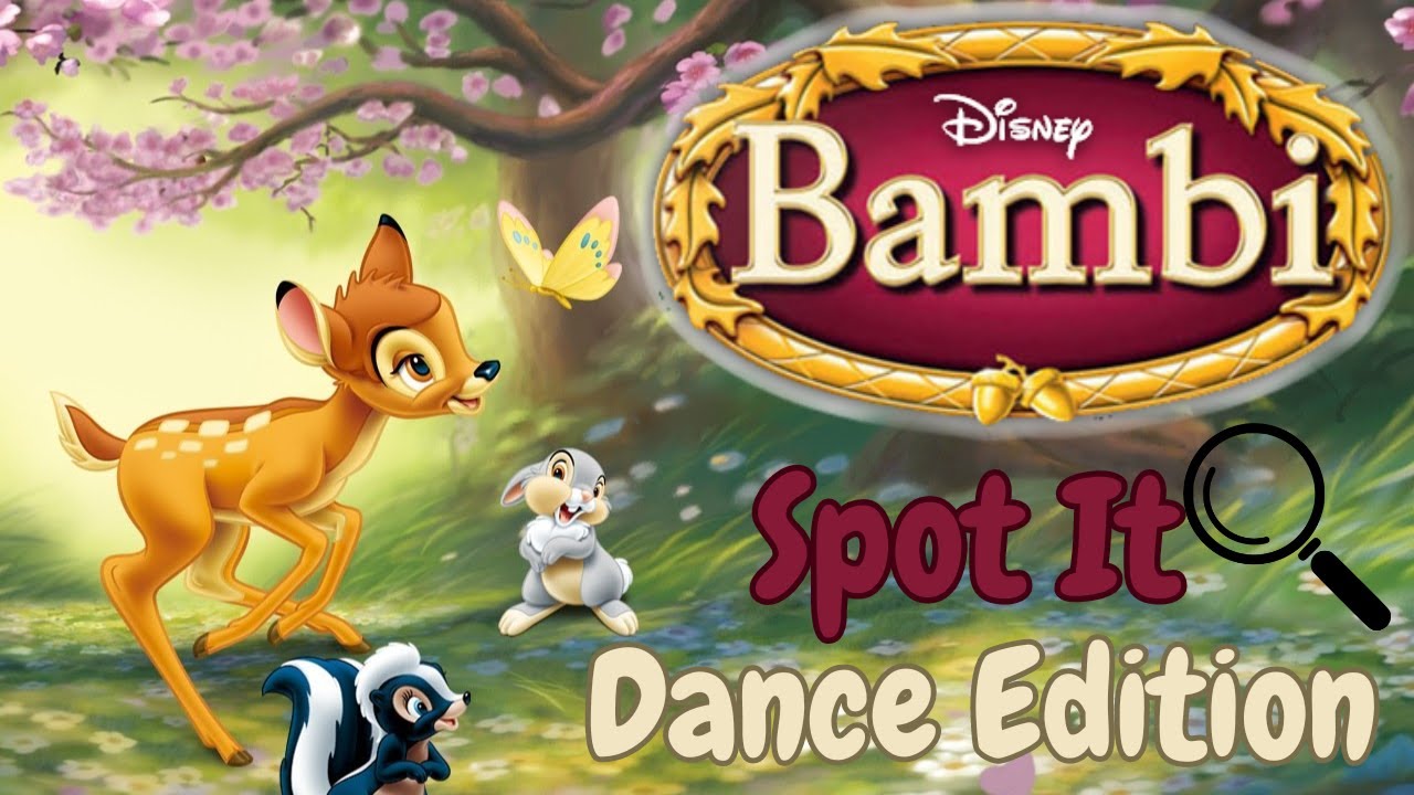Bambi Spot It| Dance Edition| Brain Break| PE Warm Ups