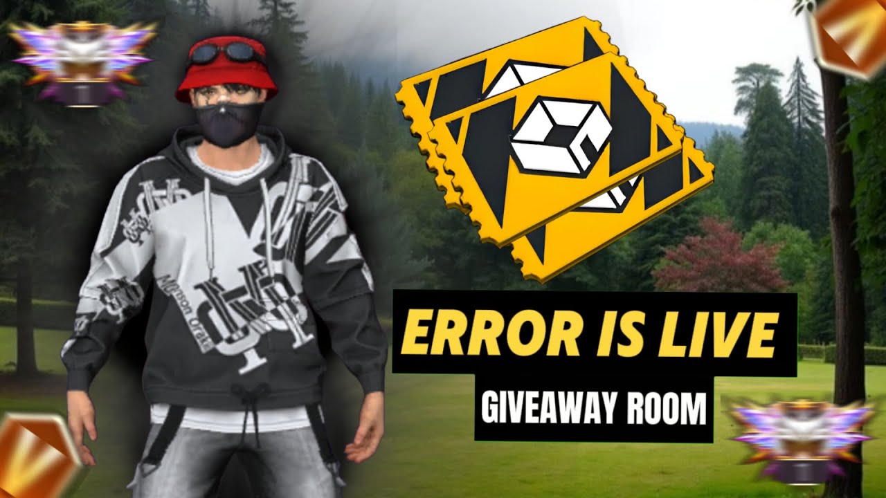 GOTO 1K SUBSCRIBERS || UNLIMITED DIAMONDS GIVEAWAY || FUN ROOMS || ERROR FF LIVE || #FREEFIRE