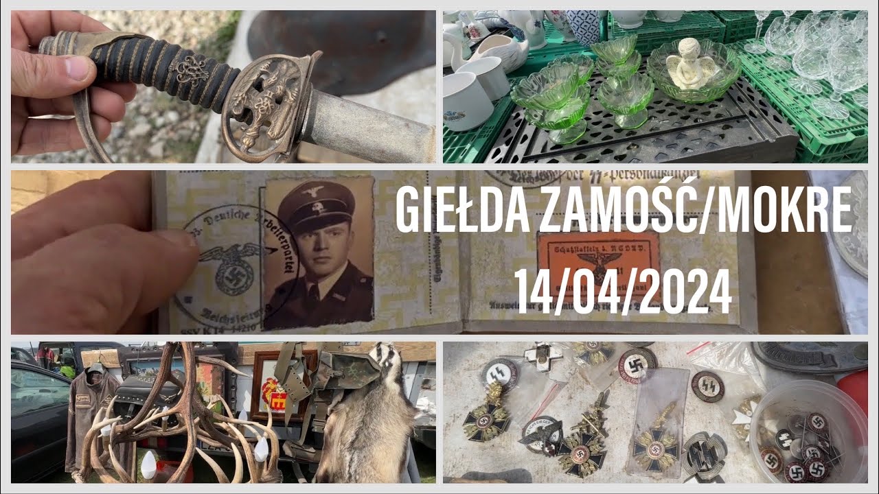 Giełda Staroci i wszelkich różności Zamość/Mokre 14 kwietnia 2024  @junkforfun