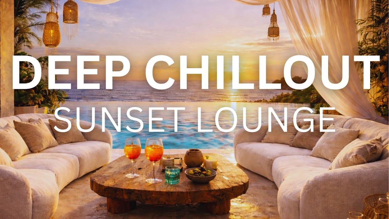 Relaxing Music 4K – Deep Chillout Lounge with Luxury Ocean Sunset