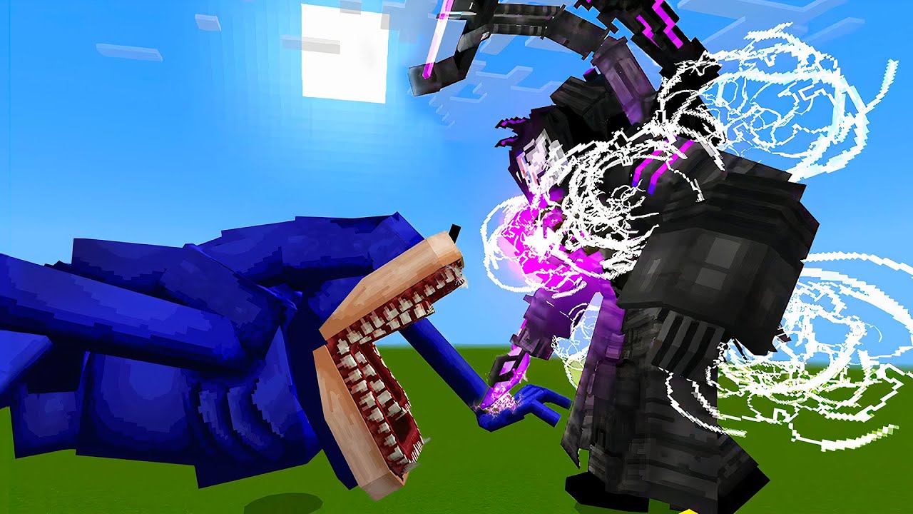 Shin Sonic vs Broken Titan TVMAN! in Minecraft!