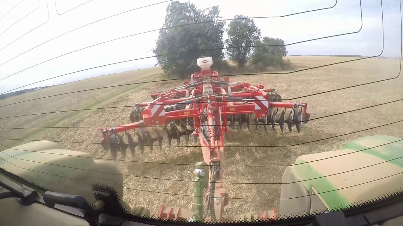 Semis de couvert au cover crop