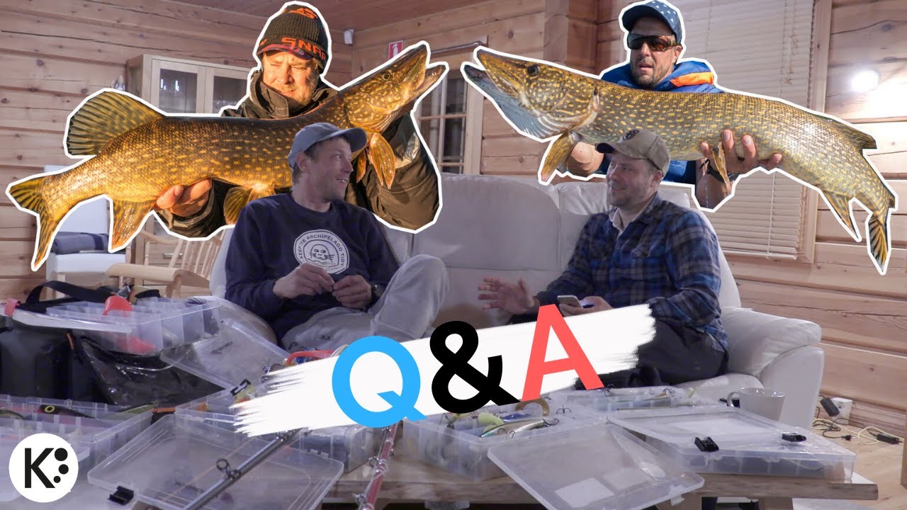 Q&A - Miten sitä haukea oikein saa? - Mika & Peltsi