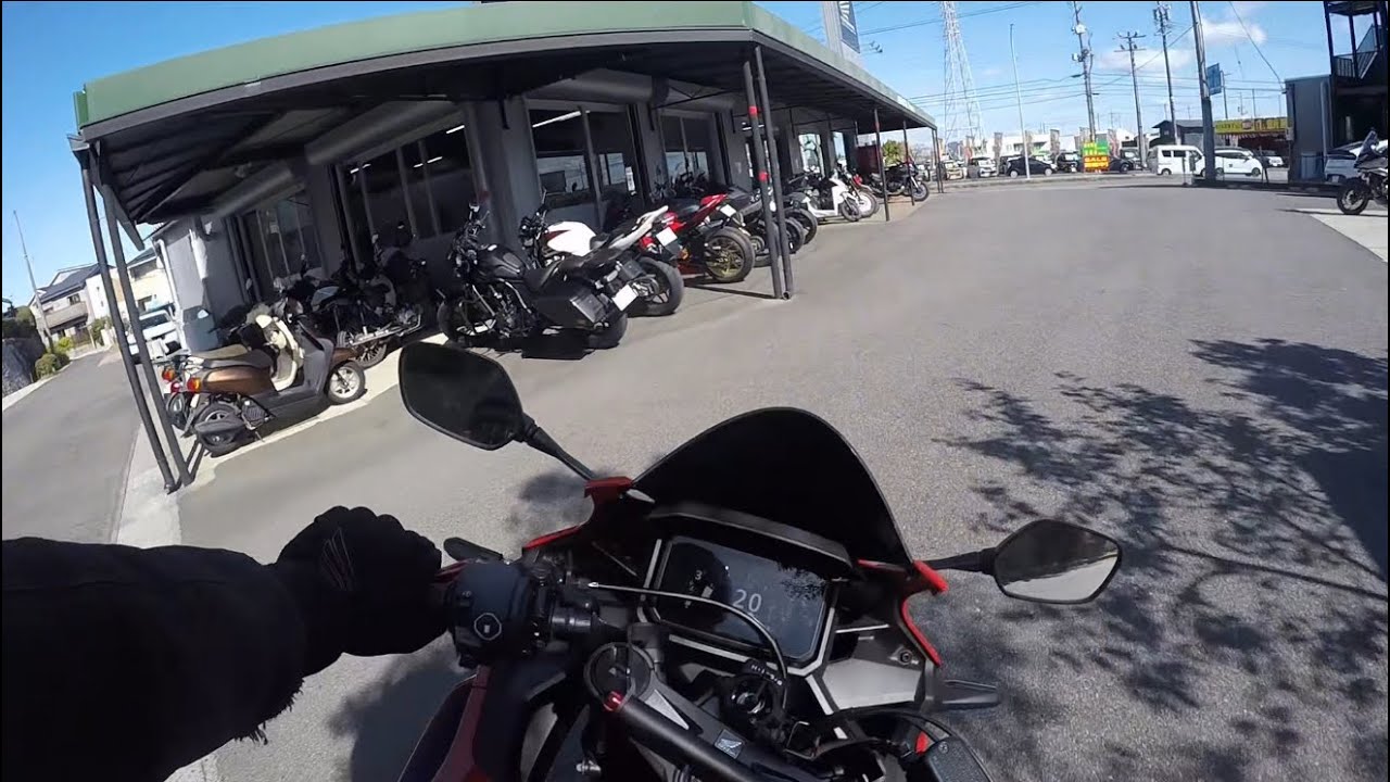 CBR400Rの1ヶ月点検に行ってきた #バイク #cbr400r 