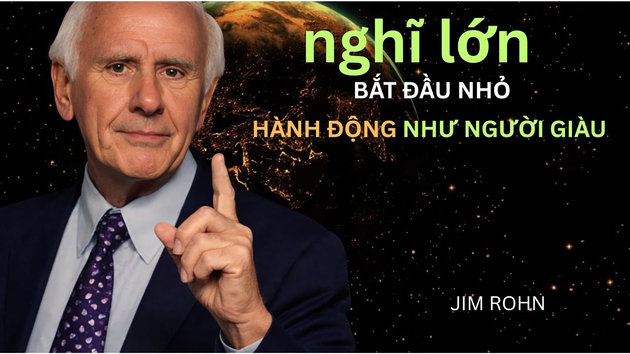 Nghĩ Lớn, Bắt Đầu Nhỏ, Hành Động Như Người Giàu | Bí Quyết Thành Công Bền Vững