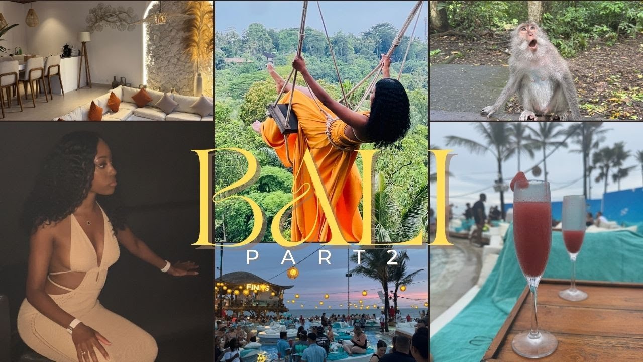 Bali Travel Vlog | Bali Swing, Finns Beach Club , New Airbnb Tour, Clubbing , Dinner Date| ShayPVlog