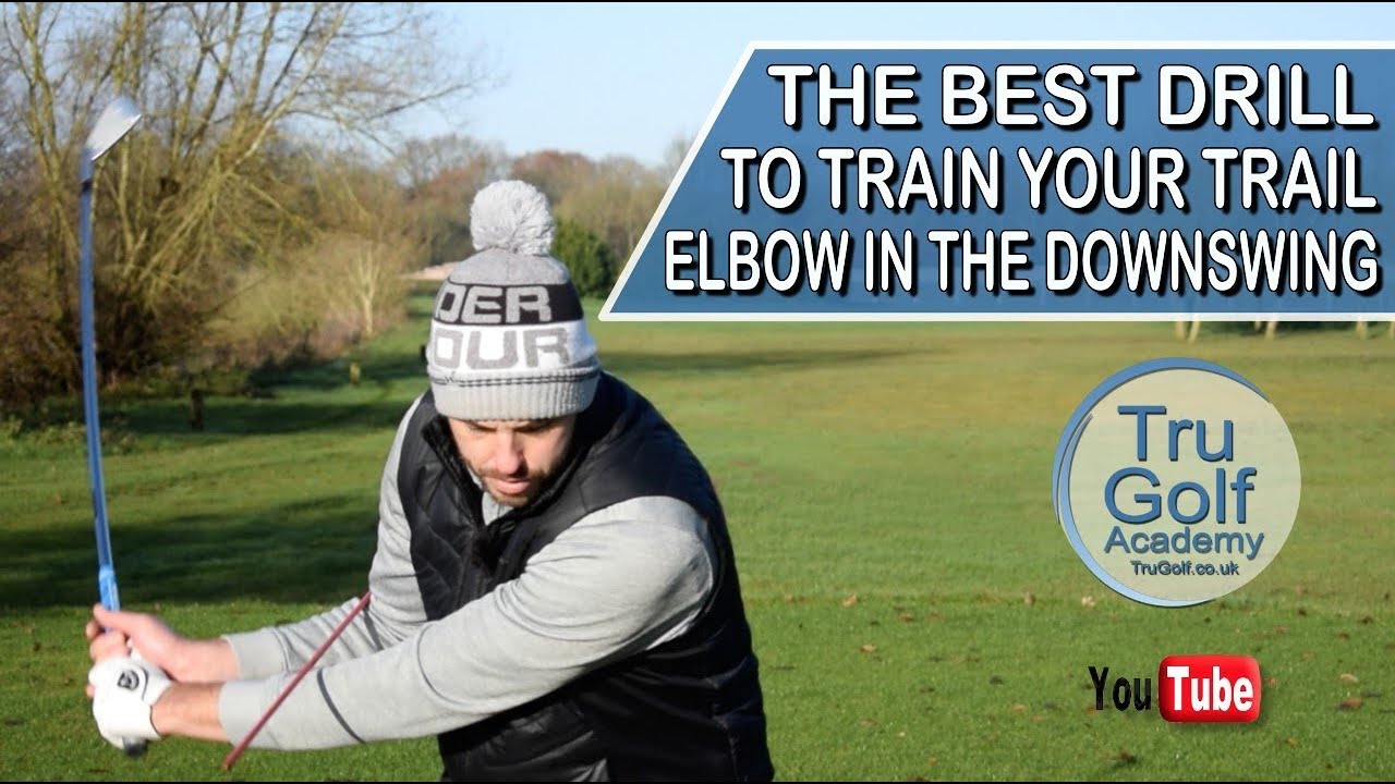 THE BEST DRILL TO TRAIN THE CORRECT RIGHT ELBOW MOVE IN YOUR DOWNSWING