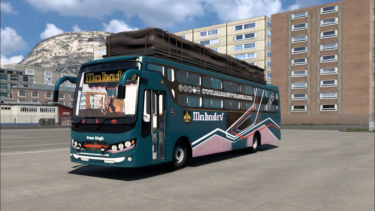 mahdev travels ll 🚌🚌 New bus video ets 2 game download mod 