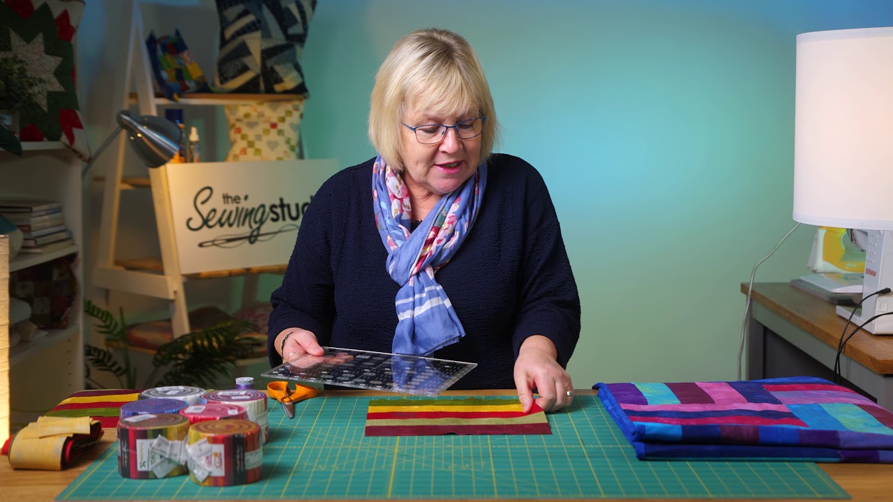 Grunge Jelly Roll Range with Quilt in a Day Guide!