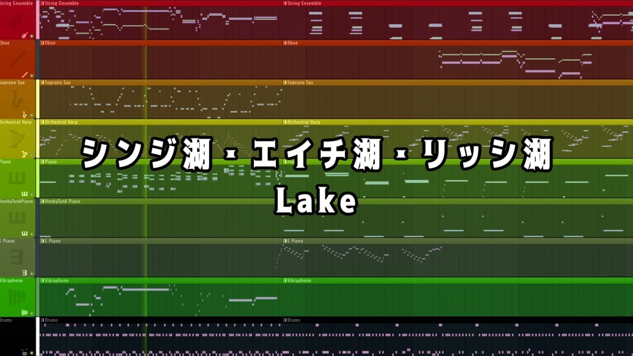 Pokémon Diamond/Pearl/Platinum - Lake Deconstruction シンジ湖・エイチ湖・リッシ湖