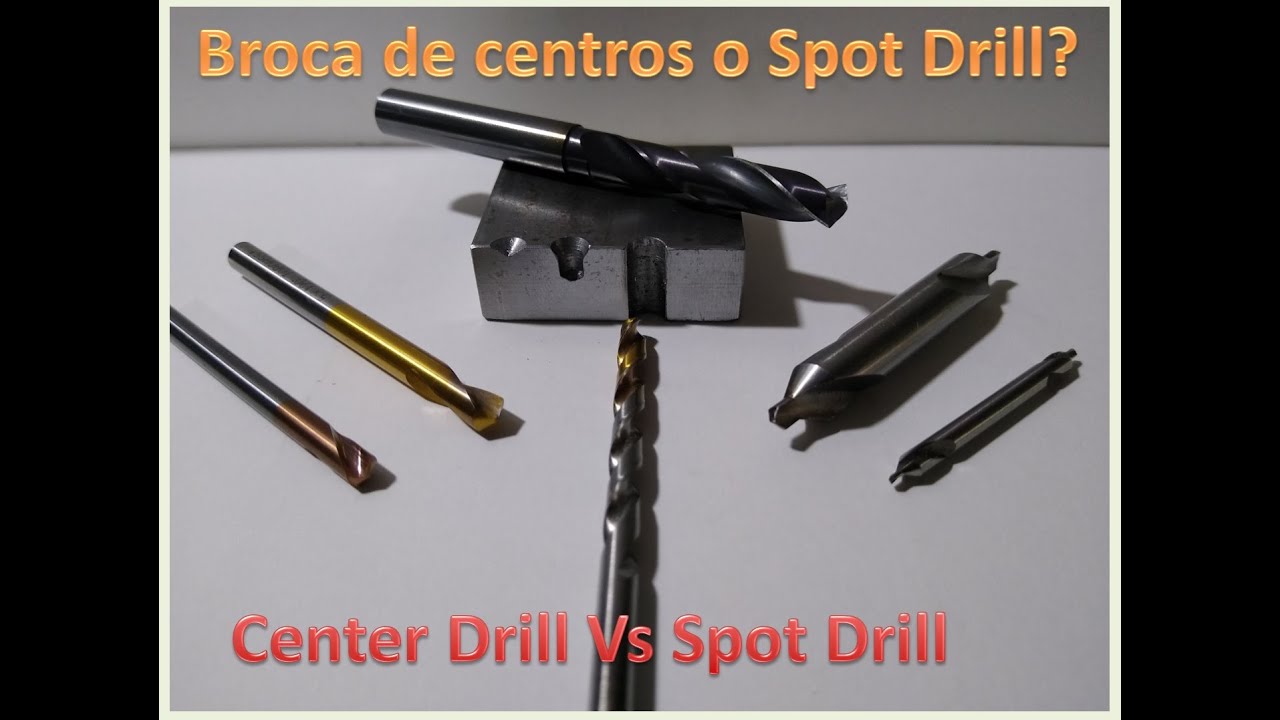 Broca de Centros Vs Spot Drill ¿Es la broca de centros realmente el mejor metodo de centrado?
