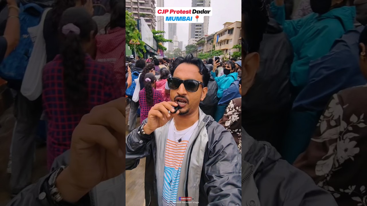 CJP Protest Mumbai | Sonam Wangchuk Support | Dadar Live | 22 July