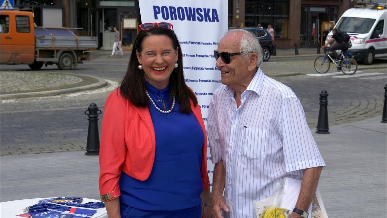 PiS BUS w trasie po Opolszczyźnie- spotkanie w Opolu  z Violettą Porowską (23.08.2019)