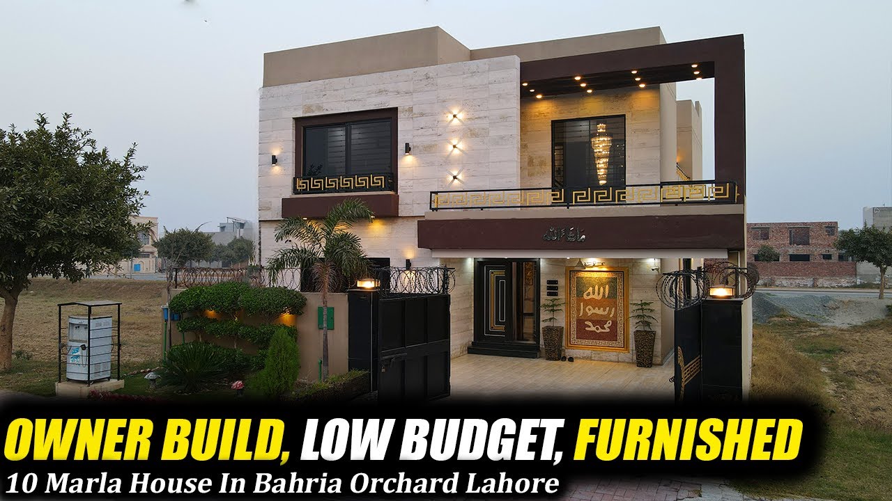 In Low Budget 10 Marla Fully Furnished House In Bahria Orchard Lahore