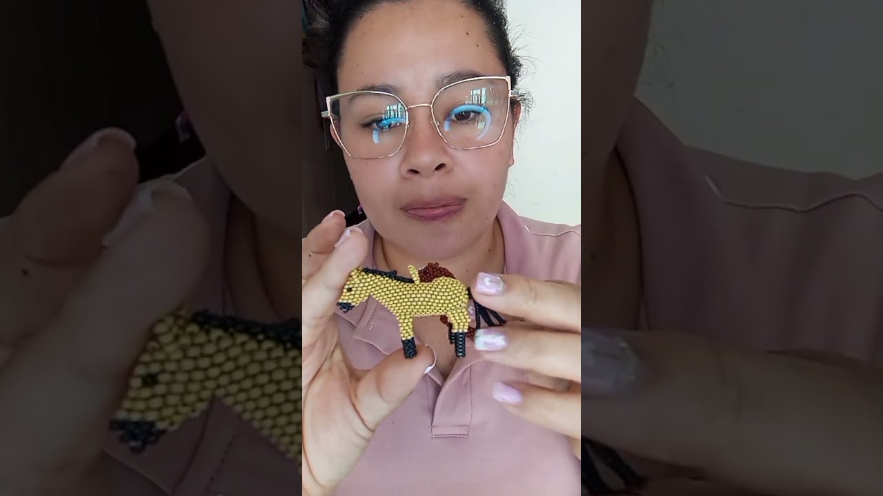 Ojalá chasquear los dedos funcionara, pero prefiero el hilo, aguja y mostacillas. 