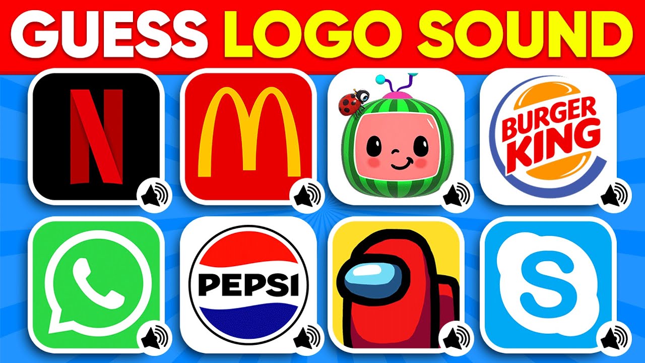 Guess The Logo Sound 🥇🍏🔊 McDonald’s, TikTok, Netflix ~ Ultimate Audio Logo Quiz