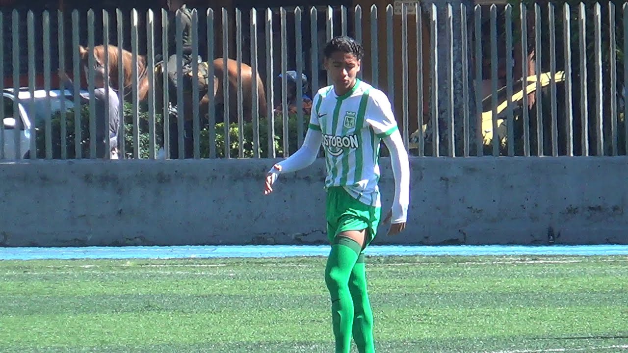 Resumen Primer Tiempo: GOLEADA (11-1) DEL VERDE  EN LA SUB-16 DE LA LAF a Talentos Envigado. . .