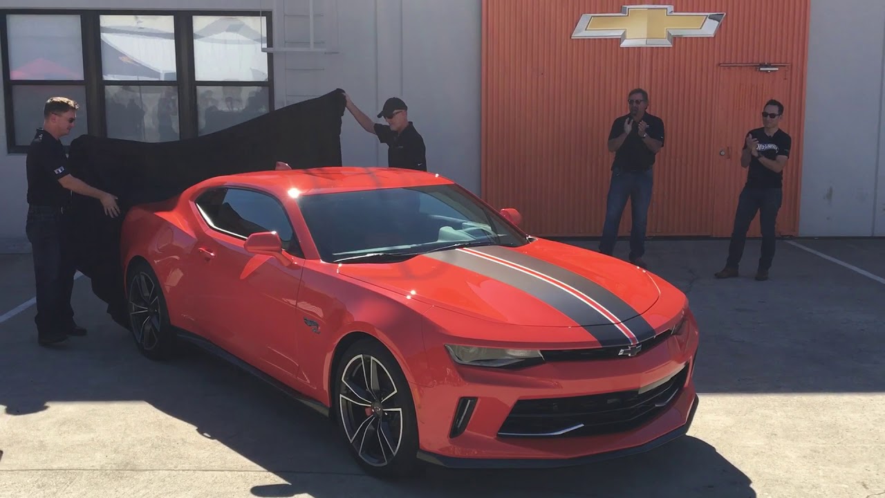 Unveiling of the 2018 Hot Wheels Camaro