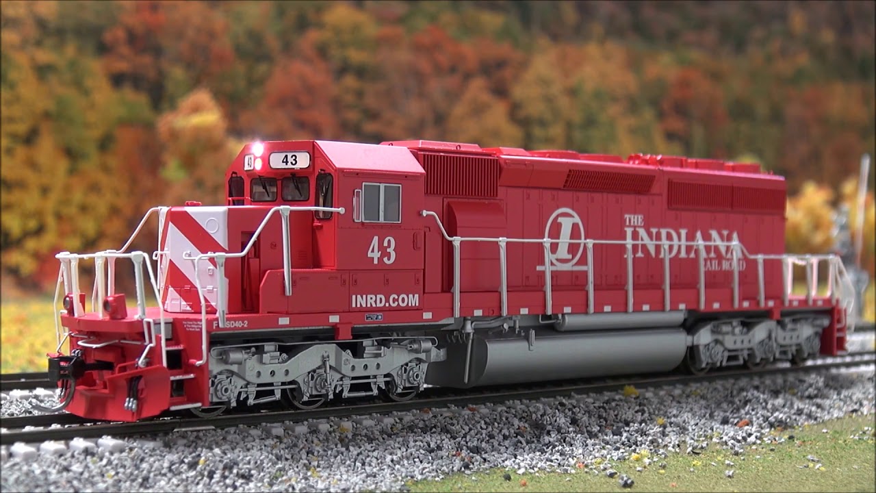 Product Demo: Intermountain SD40-2 w/ESU LOKSound