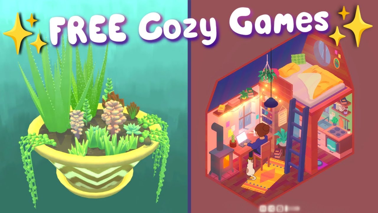 ASMR ✨ 5 Cozy Games You Can Play For FREE! ✨ Ear to Ear Whispering