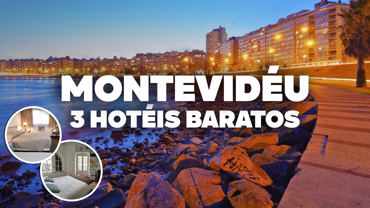 3 HOTÉIS BONS E BARATOS EM MONTEVIDÉU! E bem localizados, perto de tudo!