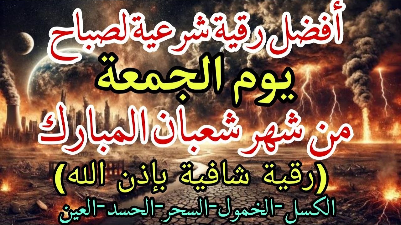 أفضل رقية شرعية في صباح يوم الجمعة علاج الحسد_السحر_العين _حفظ وتحصين للمنزل _القارئ علاء عقل