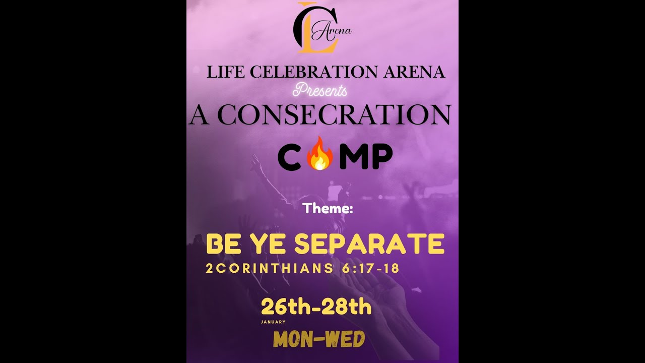 CONSECRATION CAMP 2026