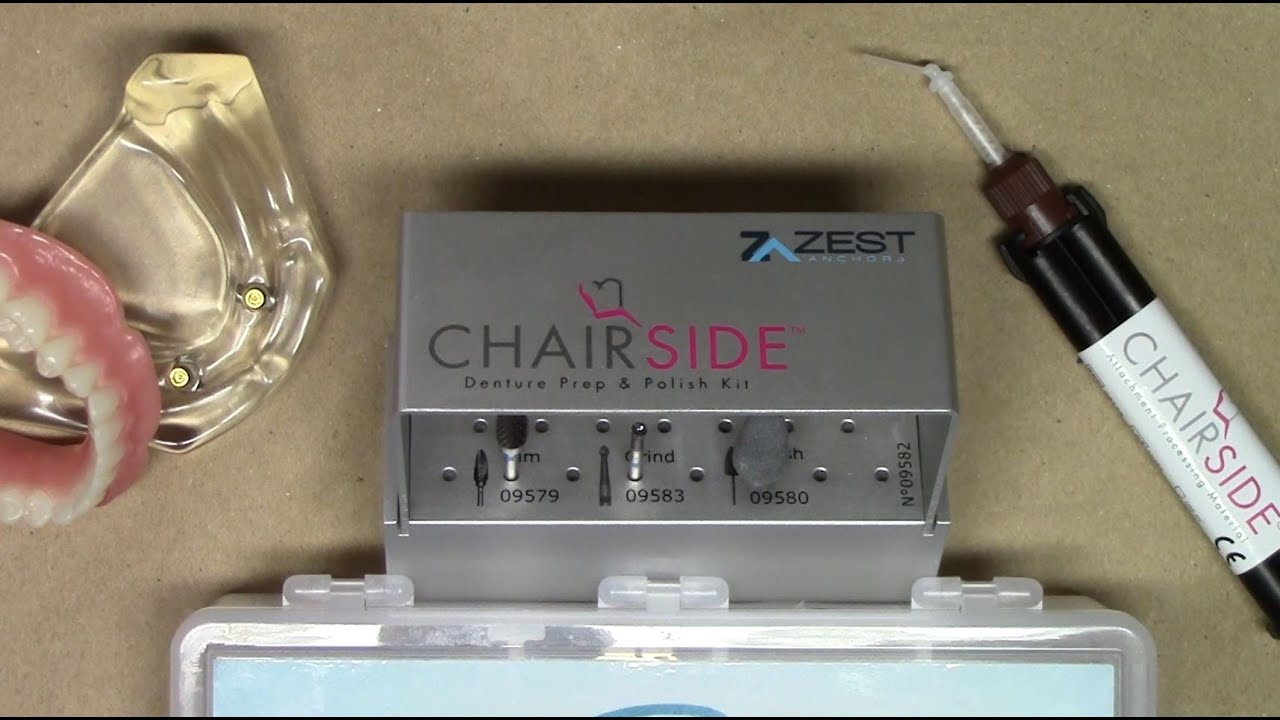 Technique Demonstration - Zest'S CHAIRSIDE Denture Prep & Polish Kit