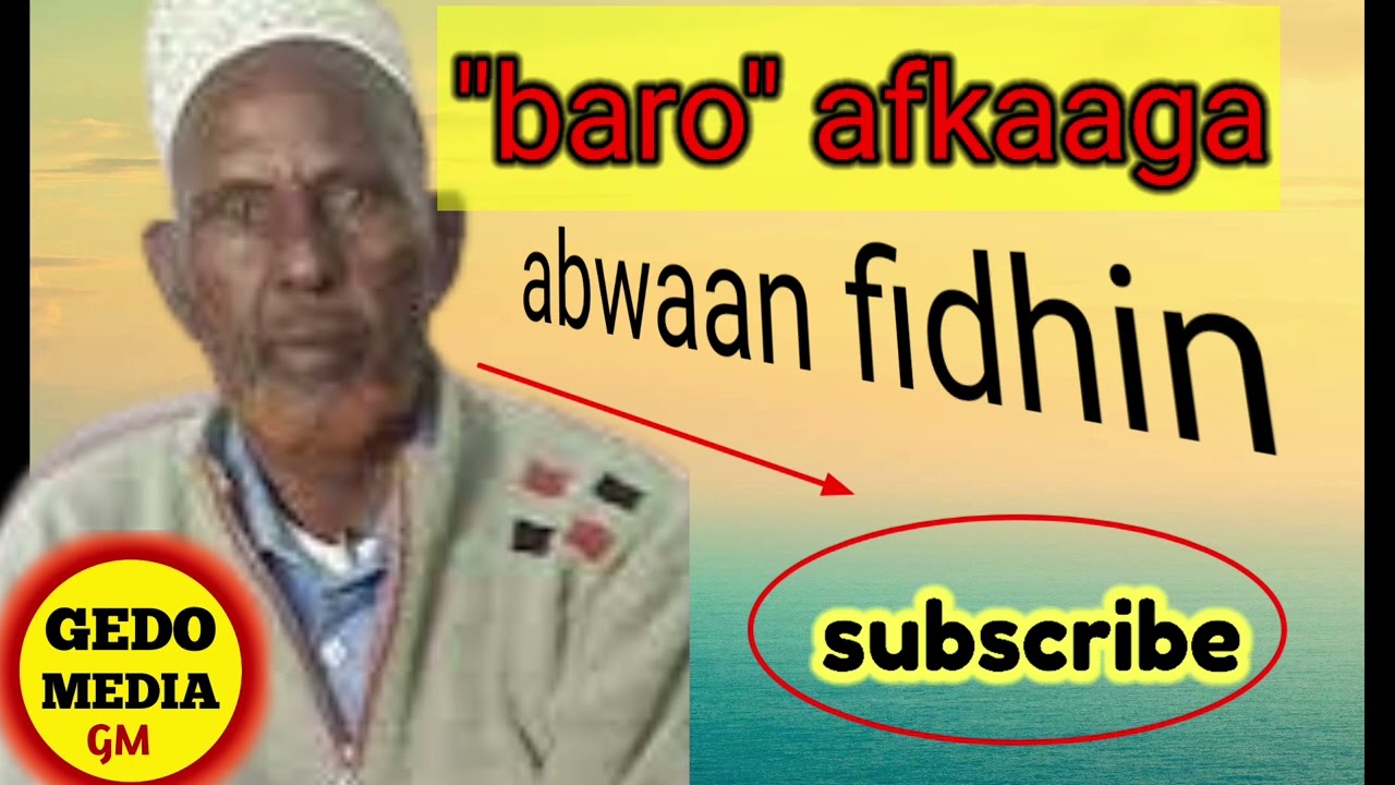 Abwaan fidhin barmaajka afka lumay #gedomedia #subscribers #likeforlikes