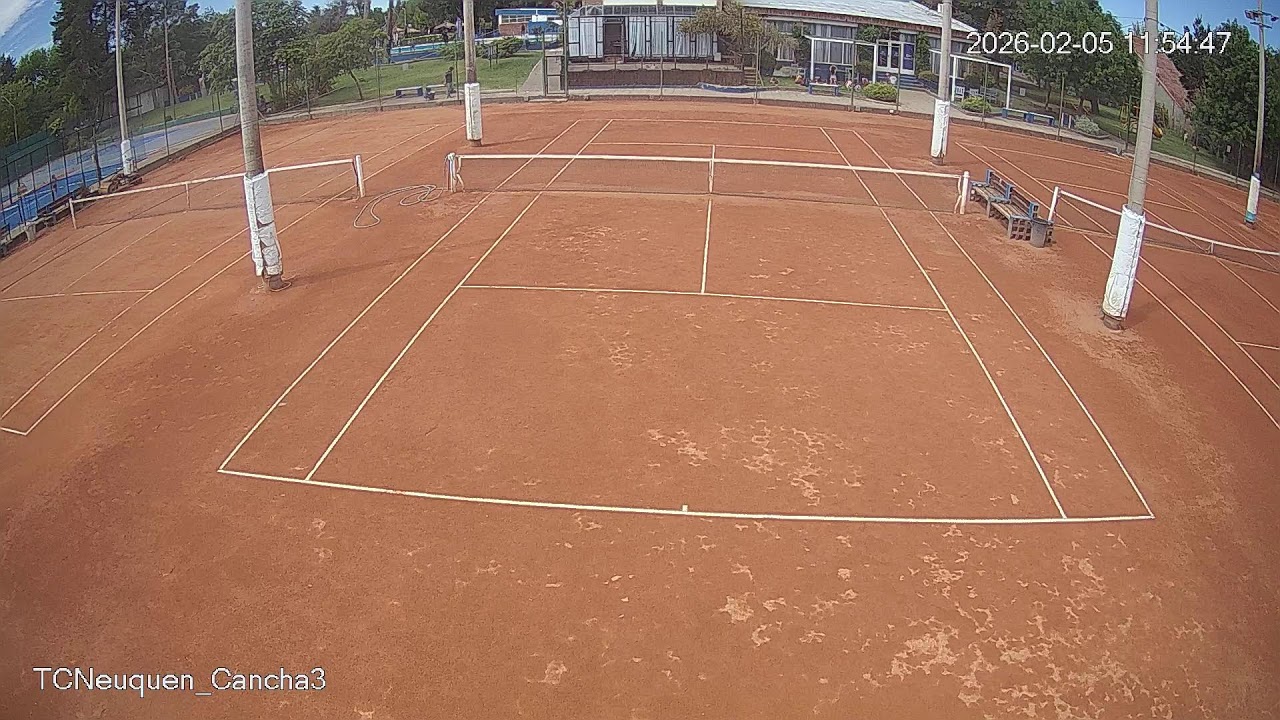 Cancha 3 Tenis club Neuquén Club 05/02/26 inicia 08:01