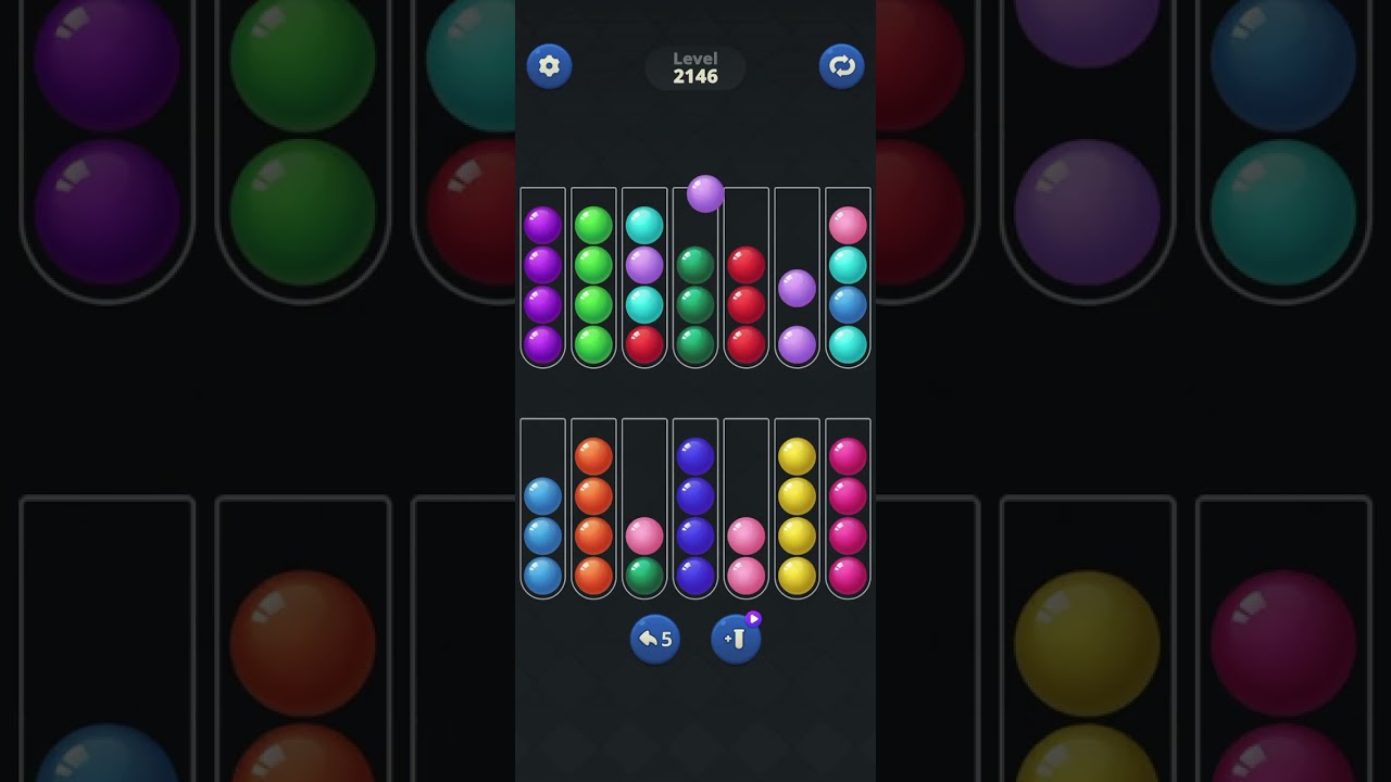 BallSort level #2146 & #2147 👍🙏