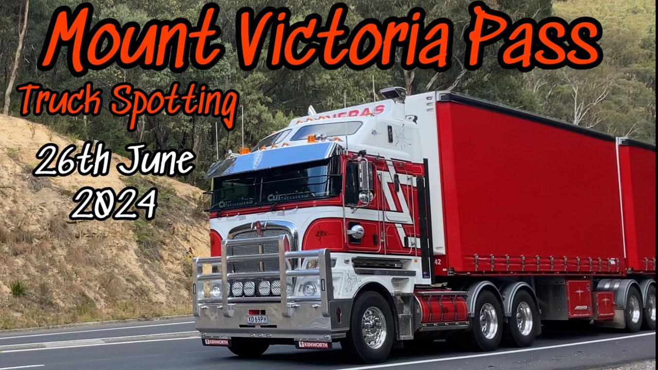 Truck Spotting Mount Victoria NSW 26th June 2024 #truck  #trucks #truckspotting