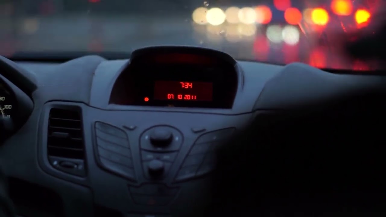 I'll drive you home on a rainy evening. ^^