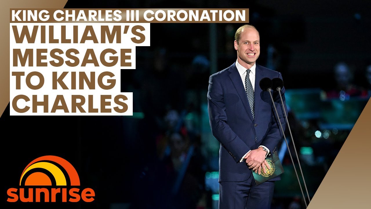 Prince William's message to King Charles at the Coronation Concert