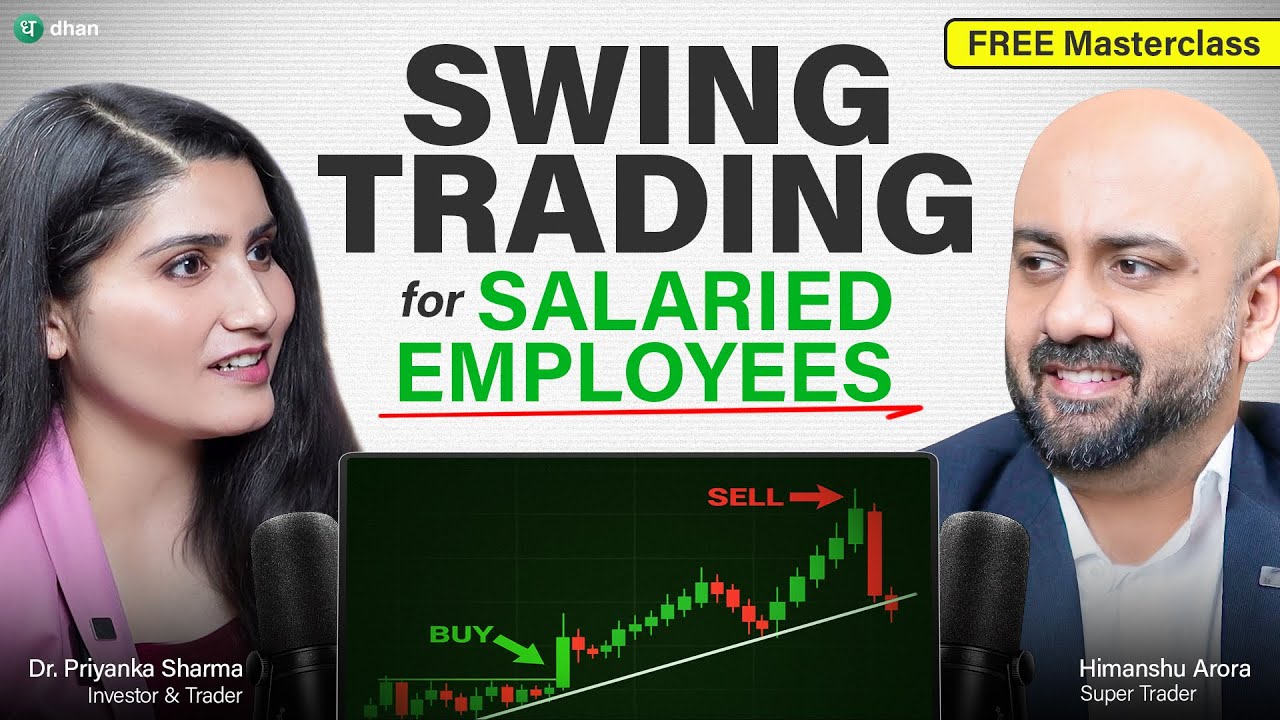How Salaried People Can Do Swing Trading | The Ultimate 1 hour FREE Masterclass