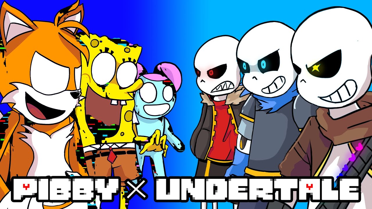 Corrupted “CHASING” but everyone sings it - vs SANS AUs (FnF Animation)