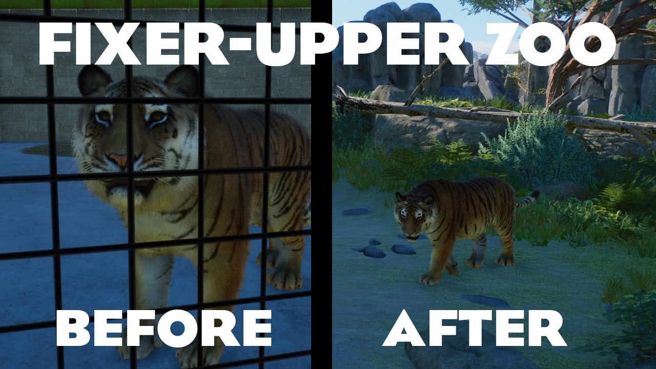 RENOVATING AN OLD ZOO | Into The Unknown Fixer-Upper Zoo | Planet Zoo | Part 01