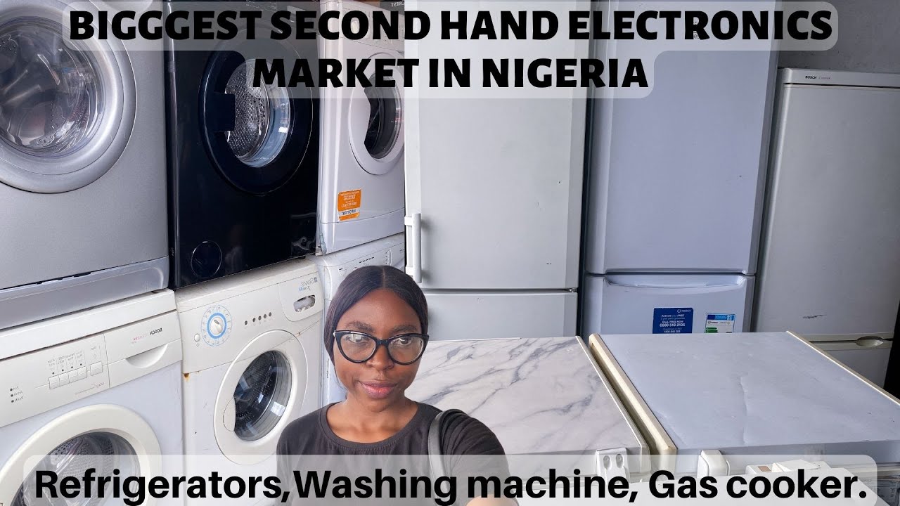 MARKET VLOG | THE BIGGEST AND CHEAPEST QUALITY SECOND HAND ELECTRONICS MARKET IN NIGERIA.