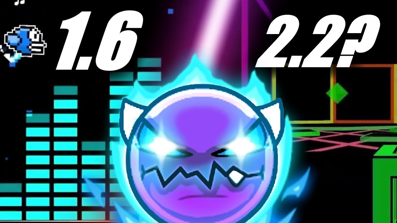 El MEJOR nivel de cada actualizaci&oacute;n :v | Geometry Dash 1.0 - 2.2
