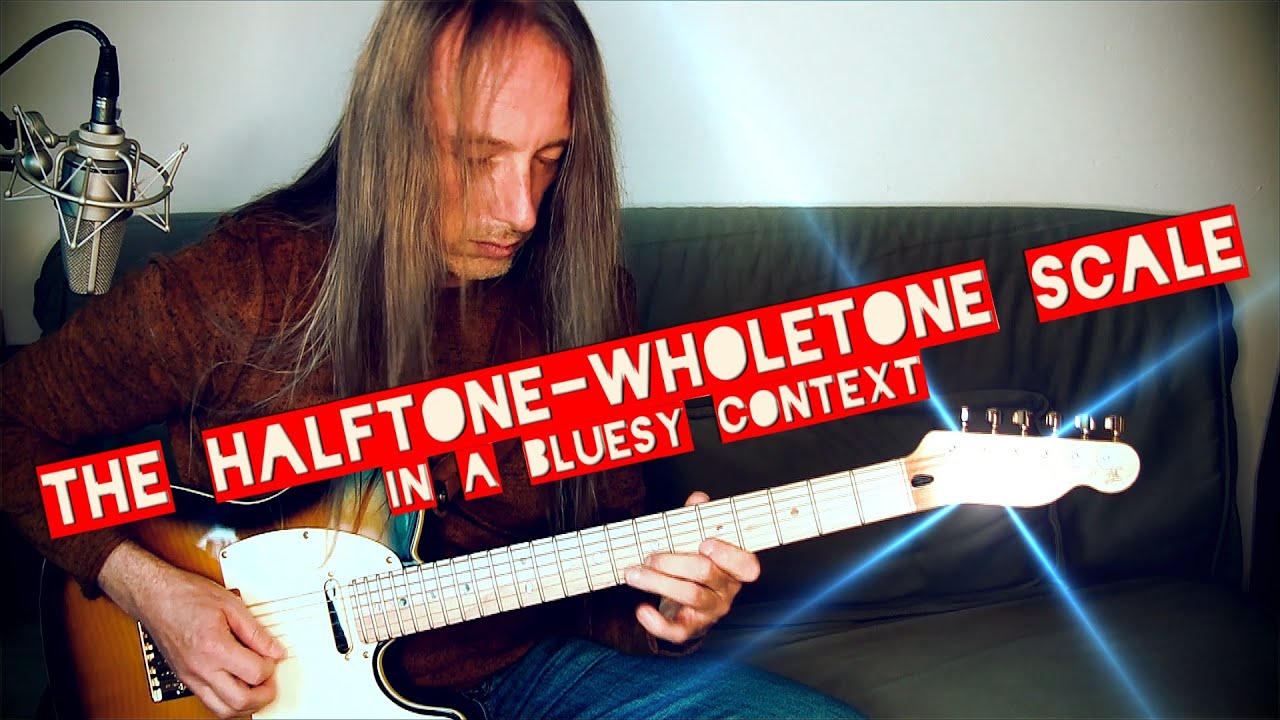 The Halftone-Wholetone Scale in a bluesy context ...a perfect match! 👍🎸 Guitar-Nerdery 099