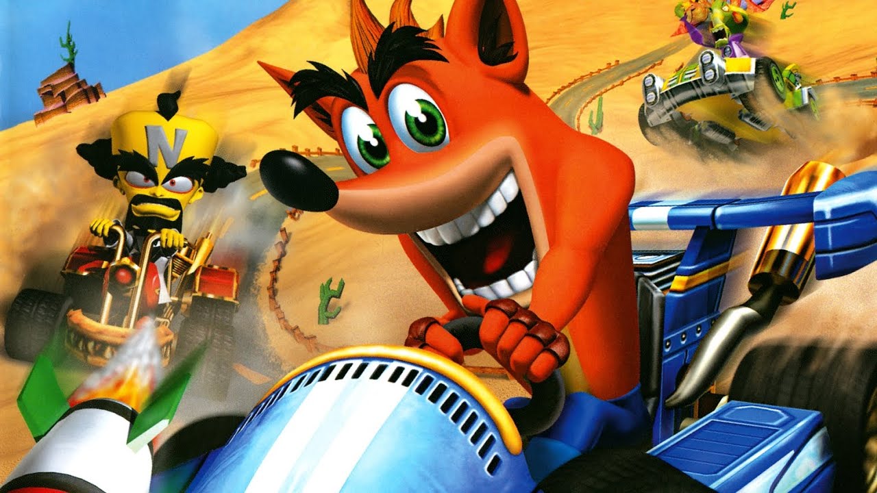 CRASH NITRO KART GBA (2) TEAM EVIL