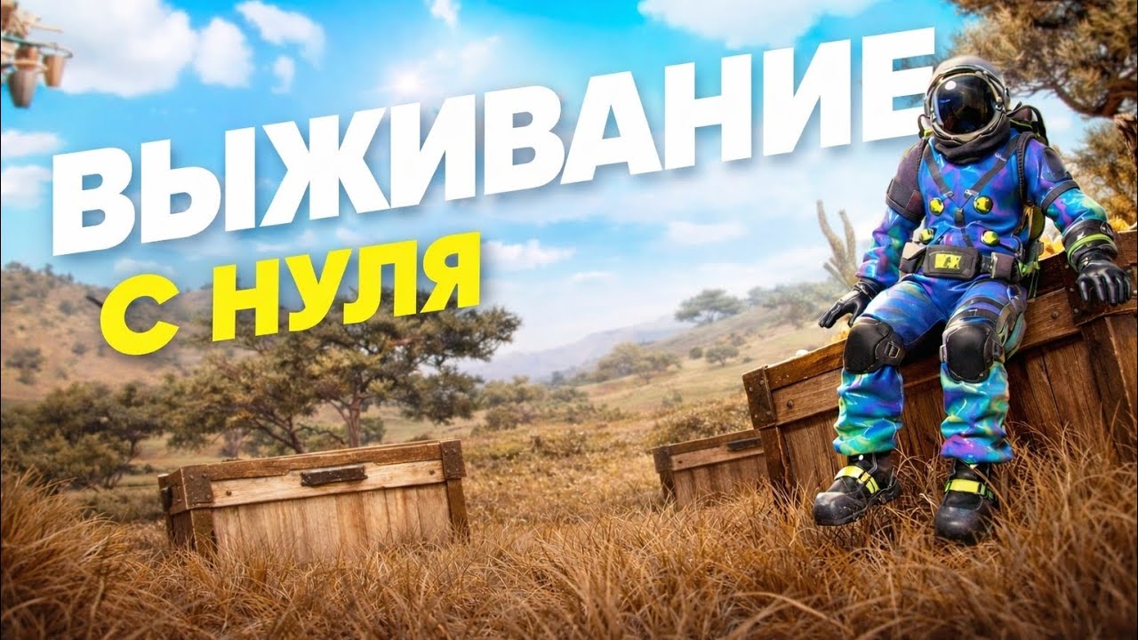 ВЫЖИВАНИЕ с НУЛЯ в Oxide Survival island 