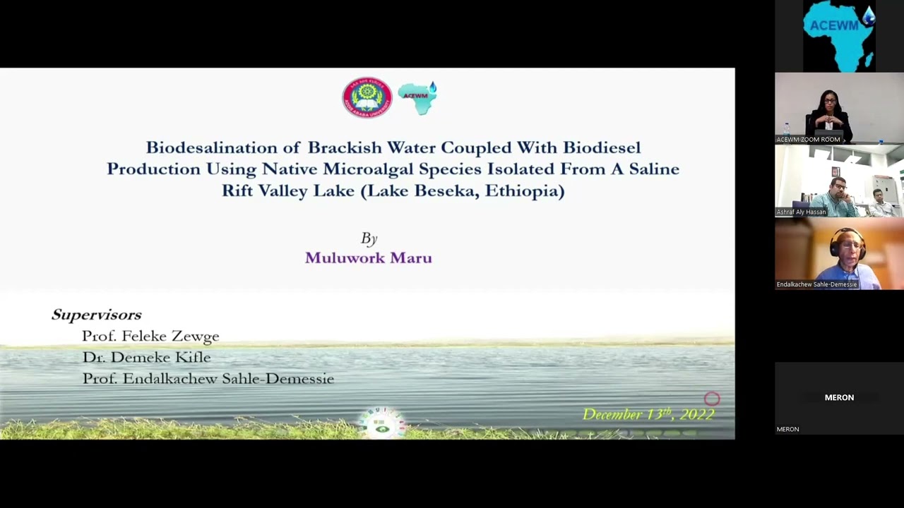 Muluwork Maru PhD Dissertation Public Defense
