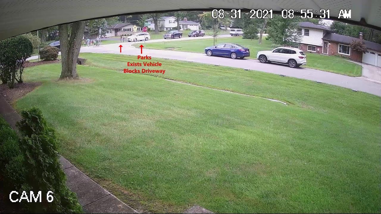 3255 Driveway Blocked 08 31 21 AM