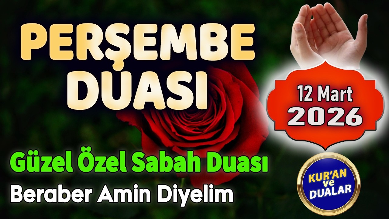 PERŞEMBE DUASI ÖZEL Şifalı Dua Hazinesi